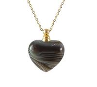 Colliers for femmes, collier de cendres commémoratives, collier pendentif en onyx ouvrable, collier pendentif en onyx coloré, bijoux de crémation, pendentif souvenir, urne, collier d'huile essentielle