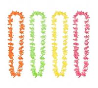 Colliers Hawaïens - BOLLAND - Fluo Multicolore - Lot de 25 - Accessoires de Soirée