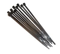 Colliers nylon noir 200x2,5mm 100 pièces SapiSelco 1 PCS