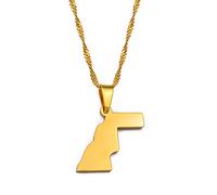 Colliers Pendentifs Sahraouis Pour Femmes Filles Charme Bijoux Du Sahara Occidental Pour Mariage Culture Vacances Anniversaire Pour Petite Amie Cadeau De Fête Des Mères (Emballé Dans Un Sac En Vel