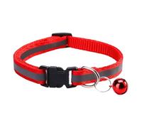 Colliers Pour Animaux De Compagnie Pour Chiens - Collier Réglable À Mâcher Avec Bande Et Cloche Réfléchissantes, Ajustement Confortable Animaux Actifs | Entraînement D'équipement Léger Résistant Aux I