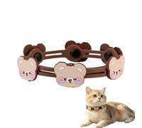 Colliers Pour Chat Contrôle Anti-Mouches Confortable et Réglable | Collier De Prévention Des Mouches Pour Chiens Convient Aux Chiots Et Chatons De Petite Et Moyenne Taille Jardin Promenade