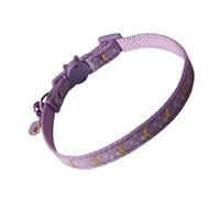 Colliers Pour Chat Lune Et Étoile Design Étoile Et Lune, Nylon, Clochette,