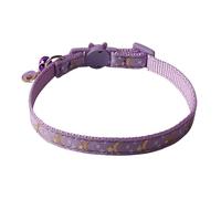 Colliers pour chats de lune et étoile - collier réglable avec cloche, collier chat en nylon souple | Collier pour animaux de compagnie design pour les yeux accrocheurs, fibbi