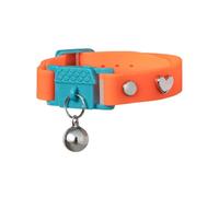 Colliers pour Chats et Chatons Kittyrama. Vu dans Vogue. Gagnant du Prix. Vétérinaire approuvé. Breakaway, hypoallergénique, Confortable et Doux. Chaton Tangerine. Autres modèles Disponibles