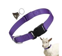 Colliers pour Chèvres Et Béliers | Collier Réglable en Nylon pour Animaux,Clochette Sonore Antiperte pour Pâturage, Accessoires Bétail Fermes et Élevages