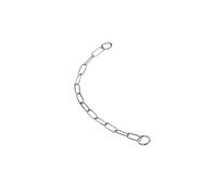 Colliers pour chien chaîne grandes mailles Nobby Pet Argenté S/M