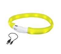 Colliers pour chien lumineux à LED large Nobby Pet Visible Jaune M