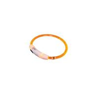 Colliers pour chien lumineux à LED large Nobby Pet Visible Orange S