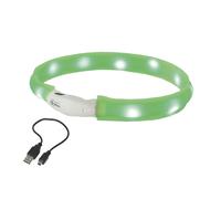 Colliers pour chien lumineux à LED large Nobby Pet Visible Vert L