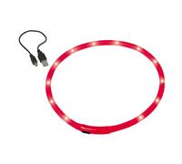 Colliers pour chien lumineux Led Nobby Pet Rouge XL