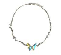 Colliers Ras du Cou, Colliers Colliers Jarretière de Mode Bijoux de Mode Bijouterie, collier papillon pour Filles Garçons Hommes Femmes