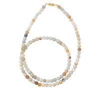 Colliers Ras Du Cou En Perles De Pierres Précieuses Pour Femmes Et Hommes, Faits À La Main, Cristaux De Guérison, Collier De Perles, Tendeur, Pierres Naturelles, Brin, Méditation, Équilibre, Bi