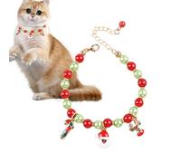Colliers réglables pour Animaux de Compagnie, Collier pour Chat,Décor coloré de Collier de Perles de Chaton - Décoration de Collier au Design Mignon pour Les fêtes d'anniversaire, la Vie Quotidienne,