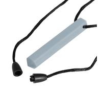 Colliers sensoriels à mâcher - Pendentif à mâcher en silicone, anneau de dentition en gemme | Jouet moteur pour atteints de TDAH, SPD, autismes, garçons et filles, thérapies de morsure pour