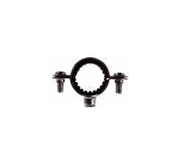 Colliers simples isophoniques pour tuyau diamètre 12 mm - 10 pièces FISCHER