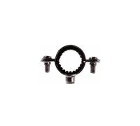 Colliers simples isophoniques pour tuyau diamètre 28 mm - 10 pièces FISCHER