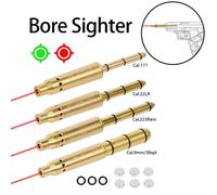 Collimateur de visée Laser puissant, fusil tactique 22LR Long rouge vert pour 9mm 38spl 177 223Rem 10mm40S & W Cal Glock17 AK47 9MM.38SPL green