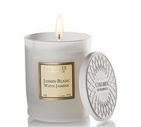 COLLINES DE PROVENCE-Bougie parfumée blanche les Naturelles senteur jasmin blanc 180 g