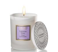 COLLINES DE PROVENCE-Bougie parfumée blanche les Naturelles senteur lavande fine 180 g