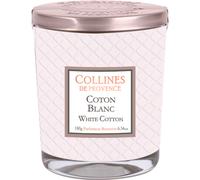 COLLINES DE PROVENCE-Bougie parfumée Couture senteur coton blanc 180 g
