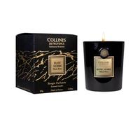 COLLINES DE PROVENCE-Bougie parfumée en pot noire Collines de Provence Fleurs & Écorces rose noire - 360 g