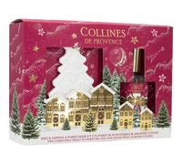 Collines de Provence Coffret 2 Sapins + Parfum Amande Litchi