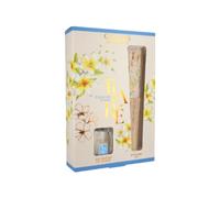 Collines de Provence Les Estivales Coffret Eau Fraîche Fleur de Tiaré 50ml + éventail offert
