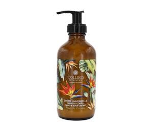 COLLINES DE PROVENCE-Crème universelle mains et corps en flacon pompe senteur Fleur de Paradis Collines de Provence - 225 ml
