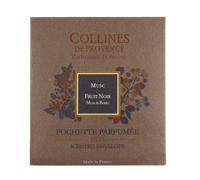 Collines de Provence Pochette parfumée Musc et fruit noir 6g