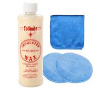 Collinite 845 isolant Cire Serviette en microfibre et applicateur Combo