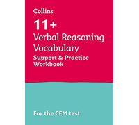 Collins 11+ - 11+ Verbal Reasoning Vocabulary Support And Practice Workbook