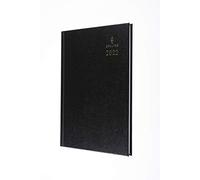 Collins Agenda semainier 2022 de bureau A5 - Noir