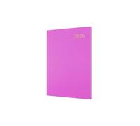 Collins Agenda semainier 2026 12 mois, couverture rigide, rose (ESSA53.50-26)