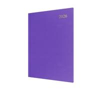 Collins Agenda semainier 2026 12 mois, couverture rigide, violet (ESSA43.55-26)