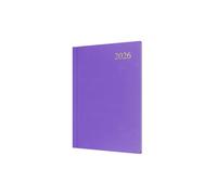 Collins Agenda semainier 2026 12 mois, couverture rigide, violet (ESSA53.55-26)