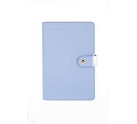 Collins - Agenda semainier personnel non daté - Couverture rigide tendance - Bleu clair