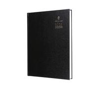 Collins Bureau - Calendrier 2026 sur 12 mois, agenda journalier avec rendez-vous, couverture rigide A4 - Noir (A44.99-26)