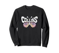 Collins Butterfly - Word Art personnalisé avec nom Mignon Sweatshirt