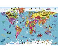 Collins Children’s World Wall Map: An Illustrated Poster for Your Wall