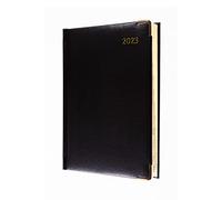 Collins Classic Agenda 2023 compact 1 jour par page avec rendez-vous Noir 1250 V 99-23