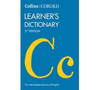 Collins Cobuild Learner's Dictionary 5th Edition: For Intermediate Learners of English