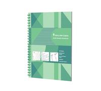 Collins Colplan Agenda semainier 2025 A4 - Vert - (62-25) - Planificateur hebdomadaire à spirales avec pages de notes