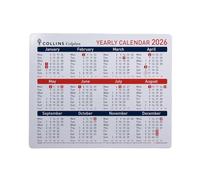 Collins Colplan - Calendrier annuel 2026 au format A4 (CDS1-26)