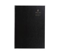 Collins Debden Agenda semainier 2027 sur 12 mois avec couverture rigide Noir Format A4