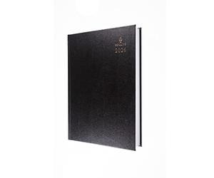 Collins Debden Collins Agenda professionnel 2024 format A4 2 pages par jour - Planificateur d'entreprise et organiseur - Janvier à décembre 2024 - Journalier - Noir - 47,99-24