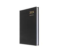 Collins Debden Essential Agenda 2024 Journalier 2024 Rendez-Vous - Agenda 2024 Une Page Par Jour - Agenda 2024 Les Entreprises,Académiques Et Personnels Essa51a.99-24 Noir A5