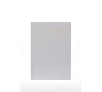 Collins Debden Essentials ESSA53M.48-2324 Agenda académique semainier 2023-24 A5 (rendez-vous) pour l'école, le collège ou l'université Argenté Format A5