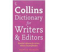 Collins Dictionary for Writers and Editors Martin Manser (Auteur)