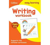 Collins Easy Learnin - Writing Workbook Ages 3-5 New Edition - Paperb - E245z